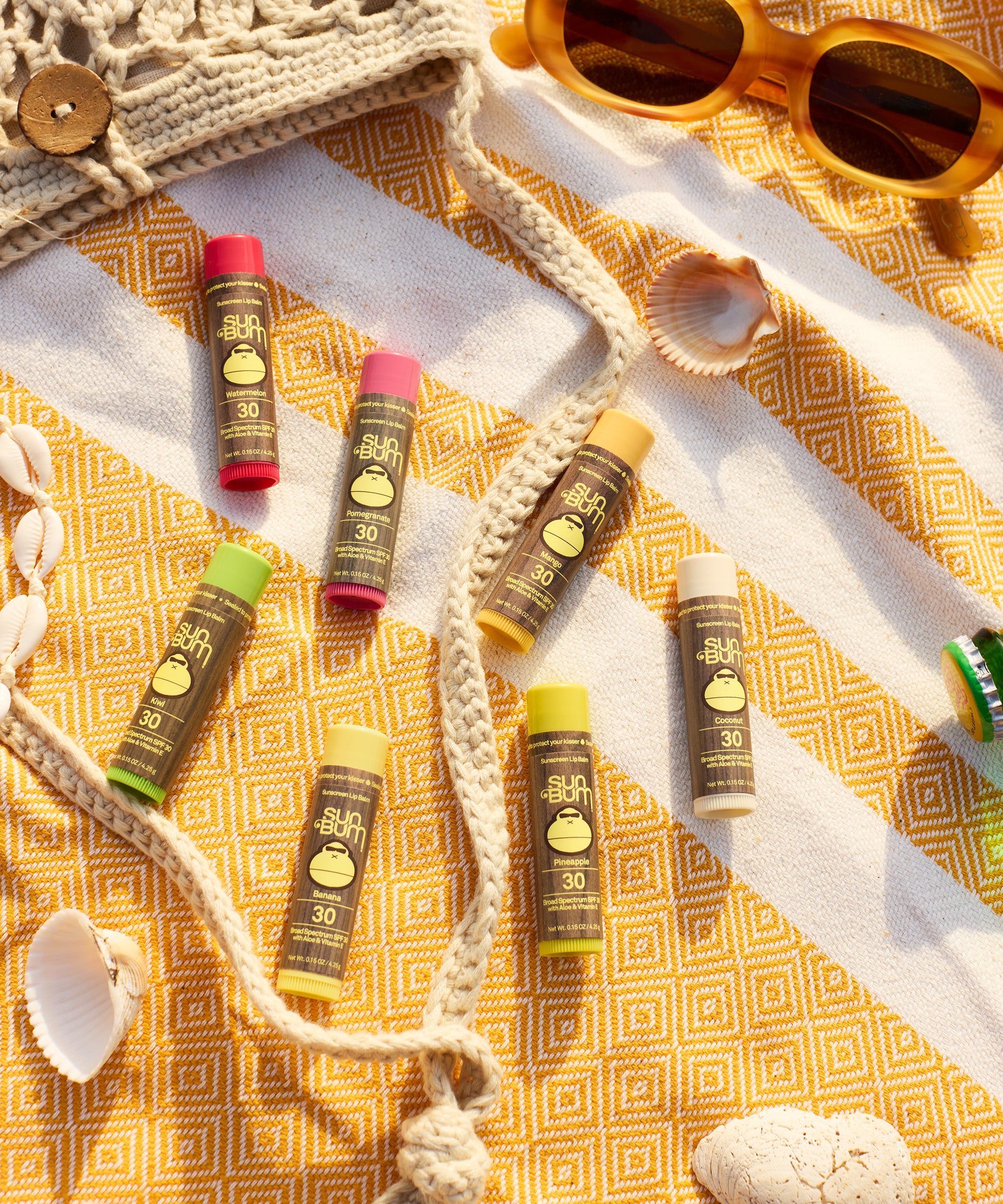 サンバム 日焼け止めリップバーム SPF 30 - ザクロ | サンバム – Sun